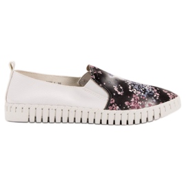 Vices Slipon Con Motivo bianco multicolore