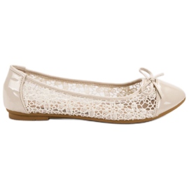 Diamantique Ballerine alla moda marrone