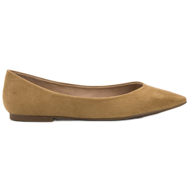 Corina Ballerina In Spitz marrone