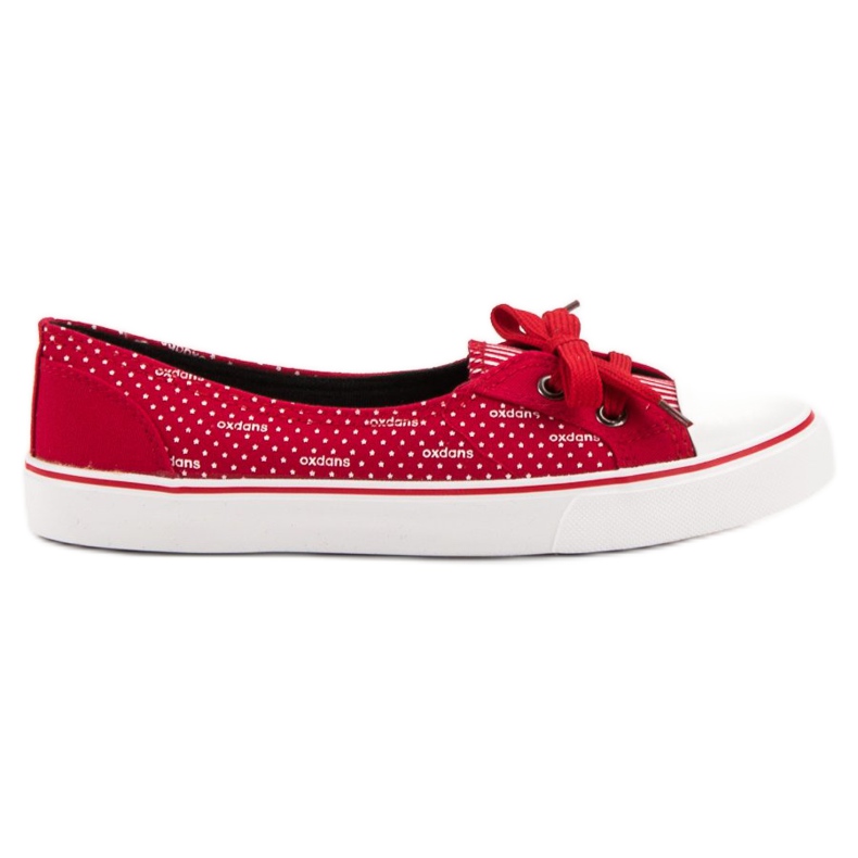 J. Star Scarpe da ginnastica basse rosse rosso