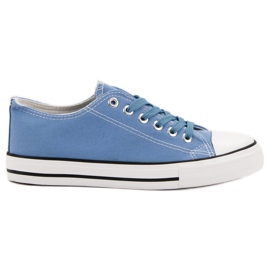 J. Star Classiche scarpe da ginnastica blu