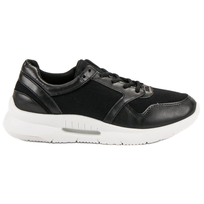 SHELOVET Scarpe sportive stringate nero