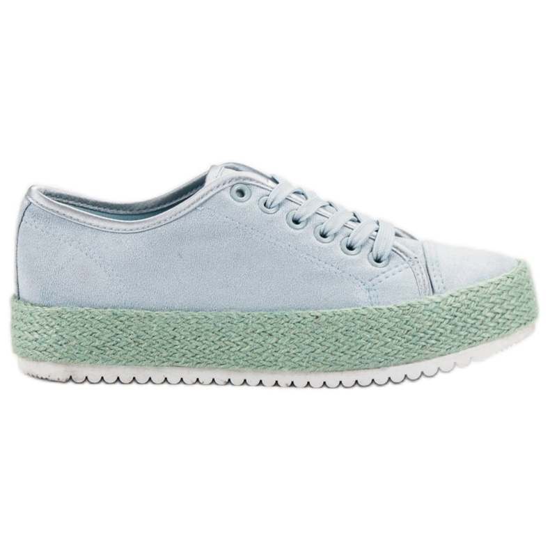 SHELOVET Sneakers con espadrillas blu