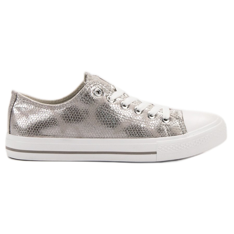 Bestelle Scarpe da ginnastica argento grigio