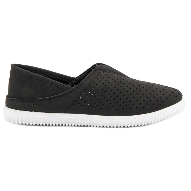 Super Mode Comode scarpe da ginnastica slip-on nero