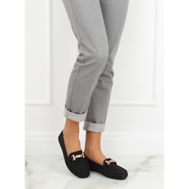 Mocassini neri da donna VS-685 Black II-GAT nero