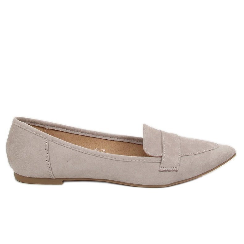 Ballerine a punta grigie 302 Grey grigio