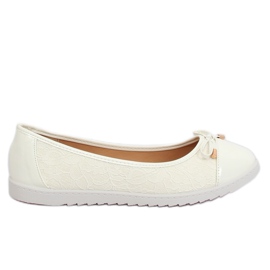 Ballerine da donna bianche 7846-P White bianco