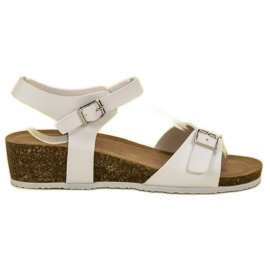 Seastar Sandali con zeppa classici bianca
