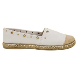 SHELOVET Espadrillas Con Jet bianco