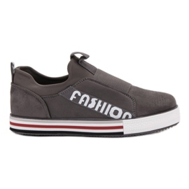 SHELOVET Scarpe sportive di moda grigio