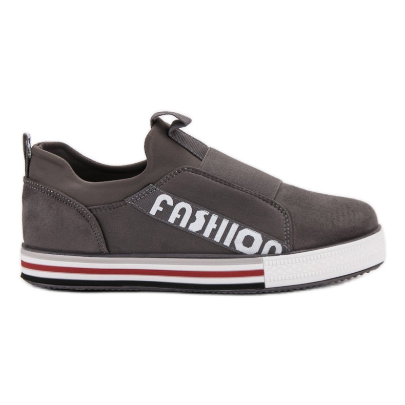SHELOVET Scarpe sportive di moda grigio