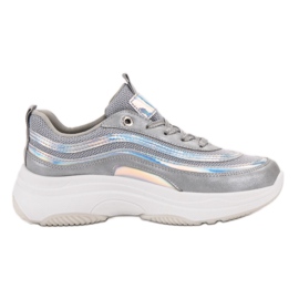 SHELOVET Scarpe Da Ginnastica Sulla Piattaforma grigio