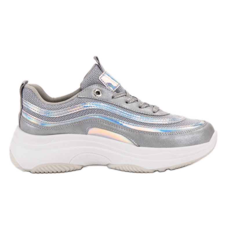 SHELOVET Scarpe Da Ginnastica Sulla Piattaforma grigio