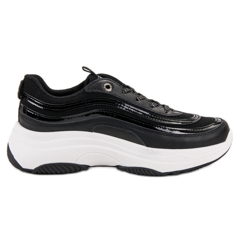 SHELOVET Scarpe Da Ginnastica Sulla Piattaforma nero