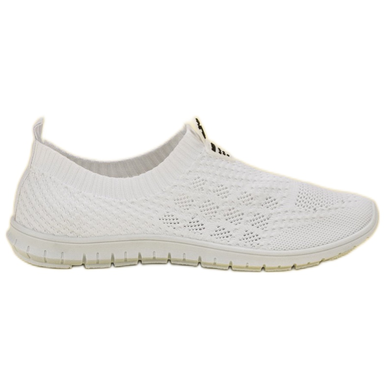 Renda Scarpe Slip-On da donna bianca