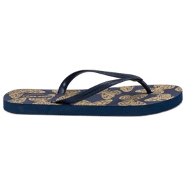 SHELOVET Infradito leggere blu navy