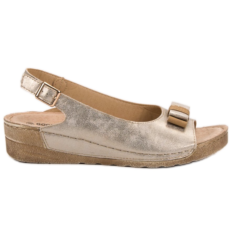 Goodin Sandali Con Fiocco giallo