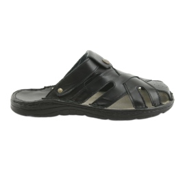 Pantofole da uomo Naszbut 051 nere nero