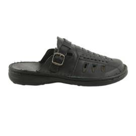 Pantofole da uomo Naszbut 044 nere nero