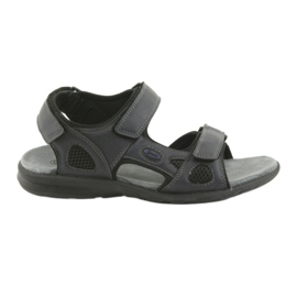 American Club Sandali sportivi americani HL06 nero blu navy
