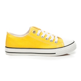 Seastar Scarpe da ginnastica per il tempo della scuola giallo