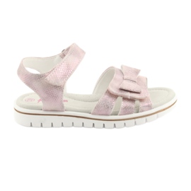 Sandali rosa con fiocco American Club GC25