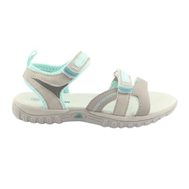 American Club American Sandals Sports Sports HL14 Grey/Green grigio