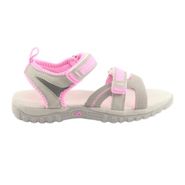 American Club American Sandals Sports Sports HL14 Grey/Pink grigio grigio