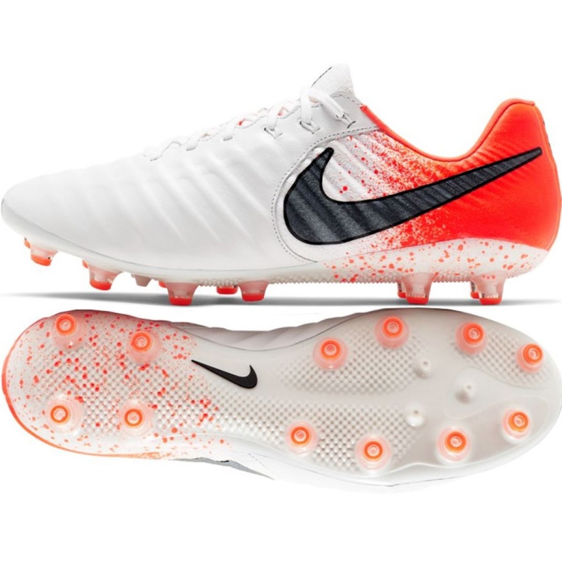 Scarpa da calcio Nike Tiempo Legend 7 Elite Ag Pro M AH7423-118 multicolore bianca