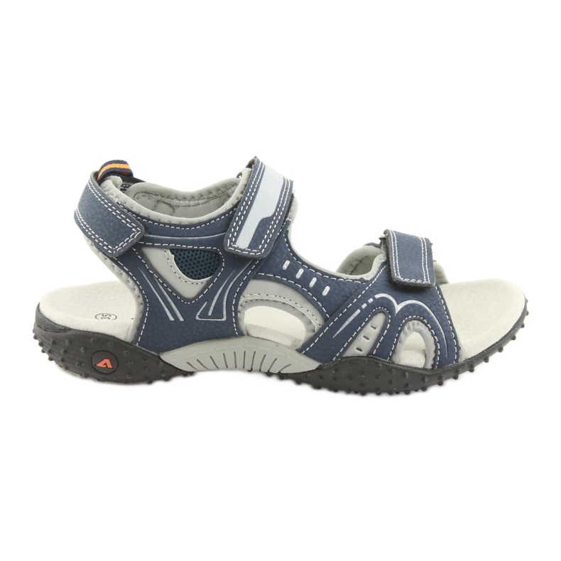 Sandali da bambino American Club RL18 blu navy grigio