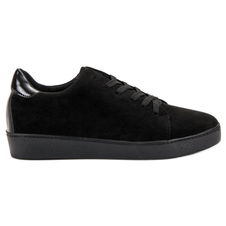 Lucky Shoes Scarpe sportive in pelle scamosciata nero