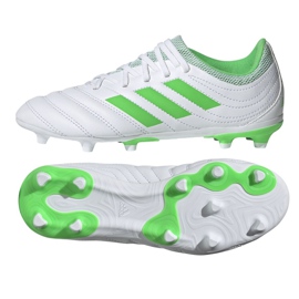 Scarpe da calcio Adidas Copa 19.3 Fg Jr D98081 multicolore bianca