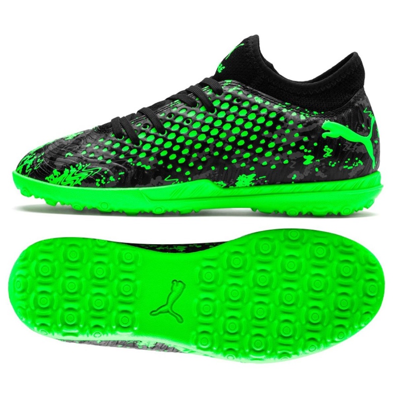 Scarpe da calcio Puma Future 19.4 Tt Jr 105558 03 multicolore verde
