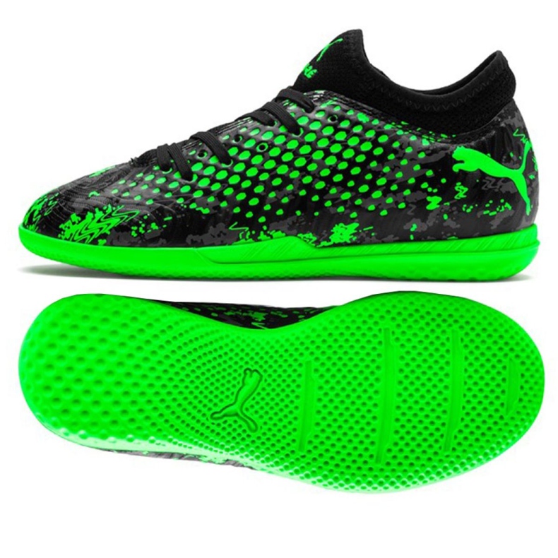 Scarpe indoor Puma Future 19.4 It Jr 105559 03 multicolore verde