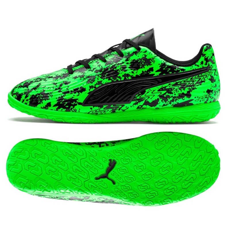 Scarpe indoor Puma One 19.4 It Jr 105504 04 multicolore verde