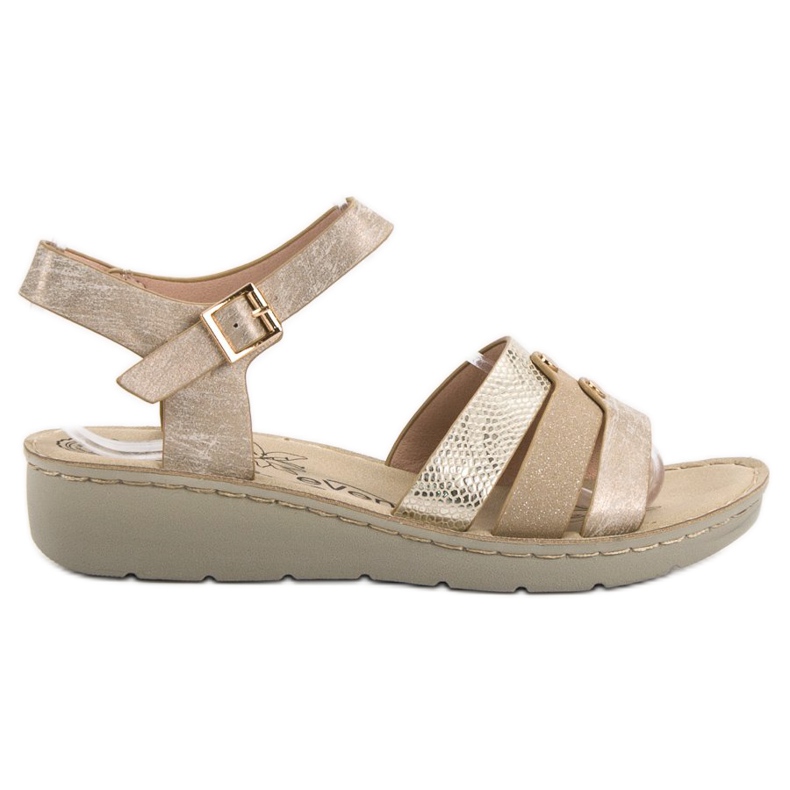 Evento Sandali dorati d'oro