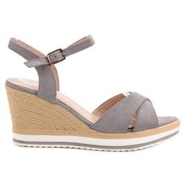 Anesia Paris Sandali grigi alla moda grigio