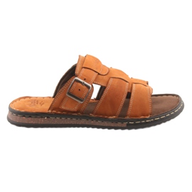 American Club American's Men's Flip Flip Lightweight Podka06 Brown marrone
