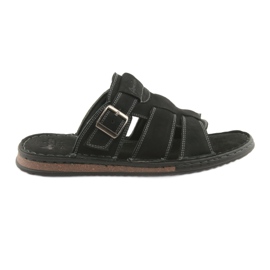 American Club American's Men's Flip Flip Lightweight Podka06 Black nero