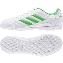 Scarpe da calcio Adidas Copa 19.4 Tf Jr D98101 multicolore bianca