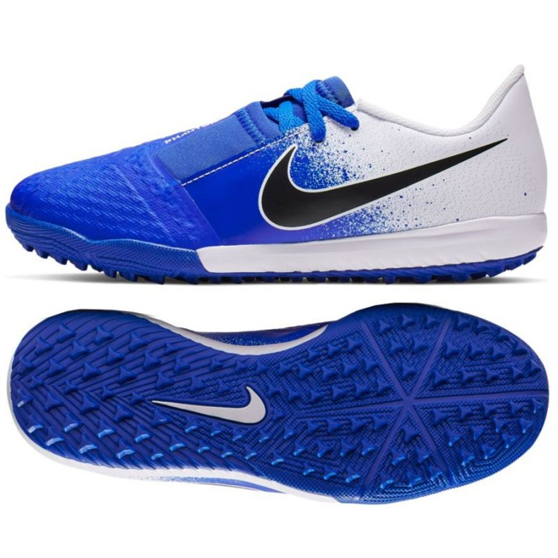 Nike Phantom Venom Academy Tf Jr AO0377-104 scarpe da calcio multicolore blu