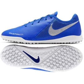 Scarpe da calcio Nike Phantom Vsn Academy Tf M AO3223-410 blu multicolore