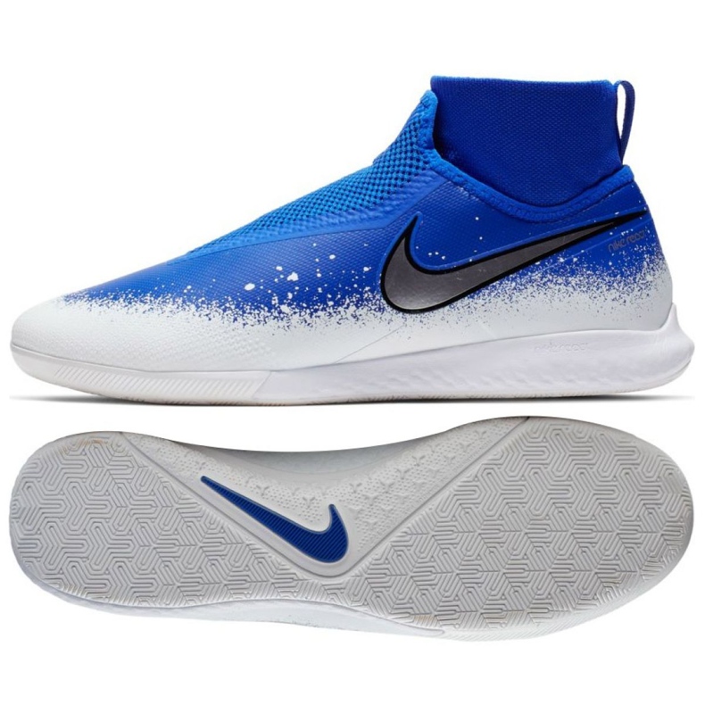 Scarpe indoor Nike React Phantom Vsn Pro Df Ic M AO3276-410 multicolore blu