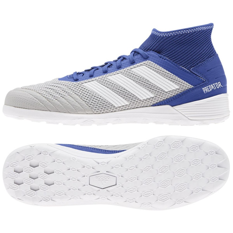 Scarpe indoor adidas Predator 19.3 In M D97963 multicolore grigio