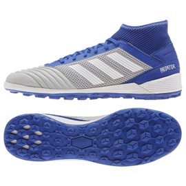 Scarpe da calcio Adidas Predator 19.3 Tf M BC0555 multicolore blu