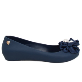 Ballerine Meliski con fiocco blu CK-86P Blue