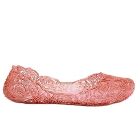 Ballerine in gomma rosa QX-02 Rose