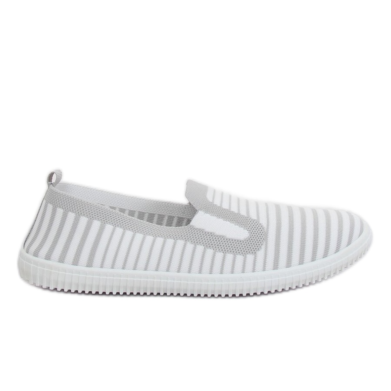 Grigio XJ-2909 Sneakers slipon grigie bianca