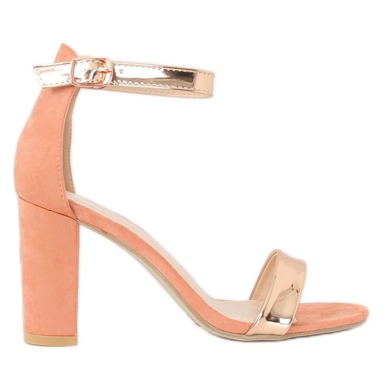 Pink GF-WL-35 Sandali rosa sul post
